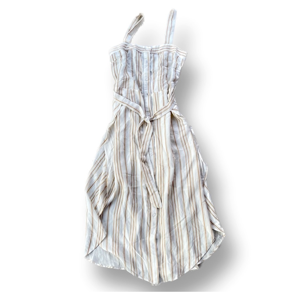 Long button up dress